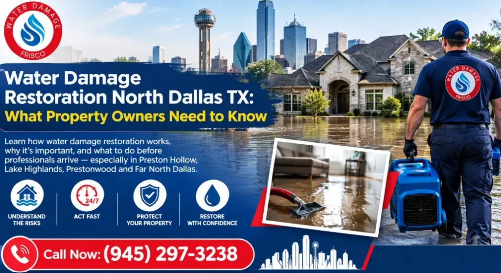 Water Damage Restoration North Dallas TX