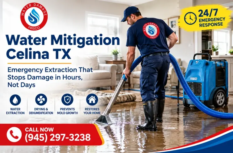 Water Mitigation Celina TX