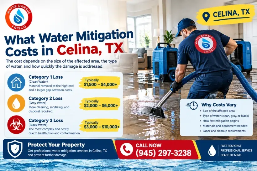 Water Mitigation Costs in Celina TX, water extraction celina
water damage mitigation company celina tx
water mitigation celina
emergency water removal celina