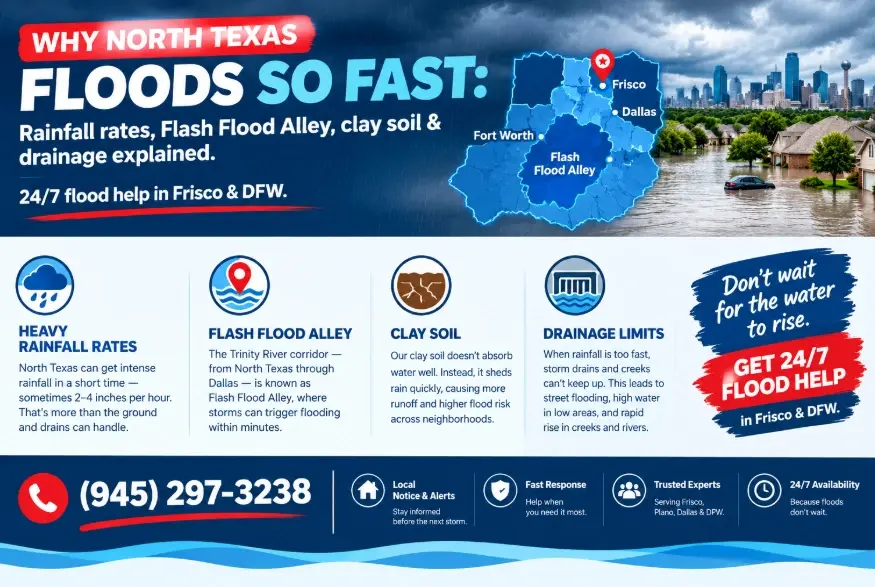 Why North Texas Floods So Fast