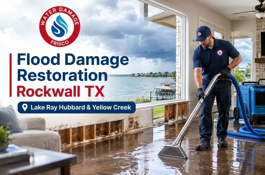 Why Rockwall TX Floods, Lake Ray Hubbard and Yellow Creek Watershed