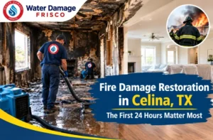 fire damage restoration Celina TX