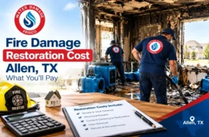 fire damage restoration cost allen tx