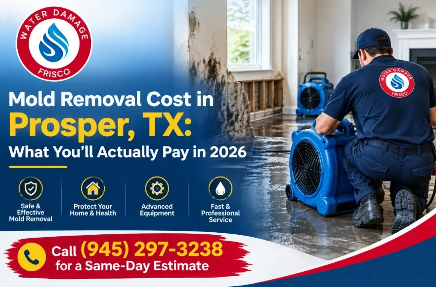 mold removal cost prosper tx