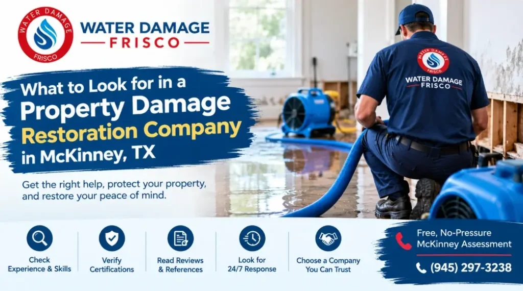 property damage restoration company mckinney tx