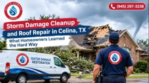 storm damage cleanup Celina