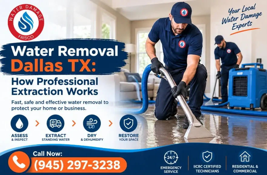 water removal dallas tx