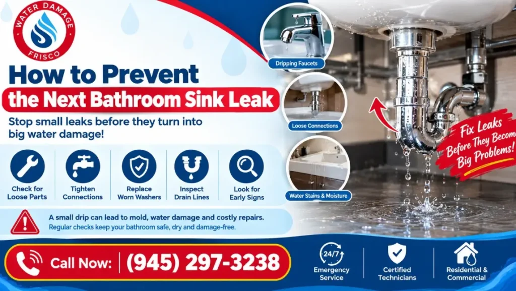 Check the Vanity and Subfloor for Hidden Water Damage