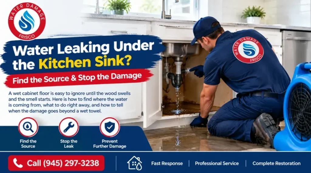 Water Leaking Under Kitchen Sink